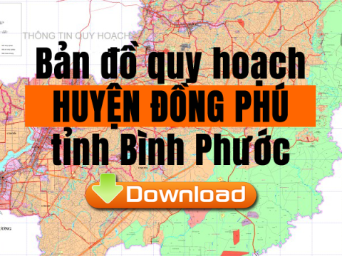 tải về Bản đồ quy hoạch huyện Đồng Phú tỉnh Bình Phước