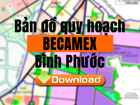 Bản đồ quy hoạch khu công nghiệp Becamex Bình Phước
